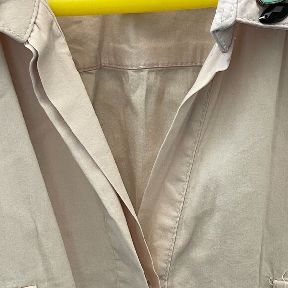 Grandi Vintage-Inspired Embellished light pink Button-Up Shirt ‎ Sz 48  Gemstone - Picture 13 of 15